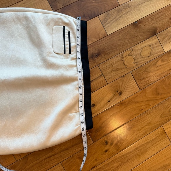 J. Crew Ivory Skirt with Black Accents - Picture 2 of 5